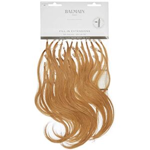 Balmain Lot de 50 extensions de cheveux humains 25 cm de long 9G Blond doré très clair 13 g - Publicité