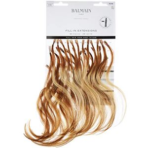 Balmain Lot de 50 extensions de cheveux humains Blond doré très clair 9,8G 13 g - Publicité