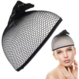 Hudhowks Cap De Perruque, Bonnet De Perruque, Filet À Cheveux Pour Perruques, Filet De Bonnets De Perruque Pour Tisser Les Cheveux, Filet À Cheveux Extensible Et Portable À Extrémité Fermée Pour Femme - Publicité