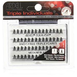 Ardell Triple Individuals Knot-Free Medium Black Faux-cils - Publicité