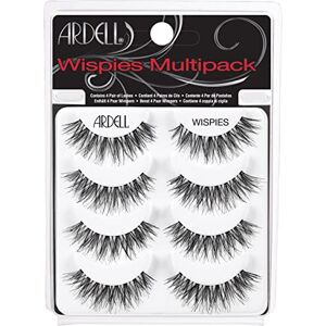 Ardell Multipack Wispies Lot de 4 paires de faux cils volume et longueur moyens adaptés aux végétaliens - Publicité