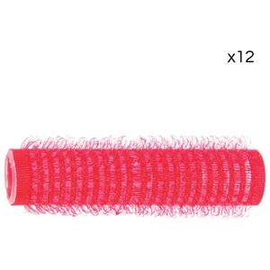 12 rouleaux velcro rouges Shophair 13mm - Publicité