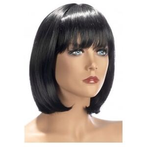 WORLD WIGS Perruque Carre Frange Camila Brune