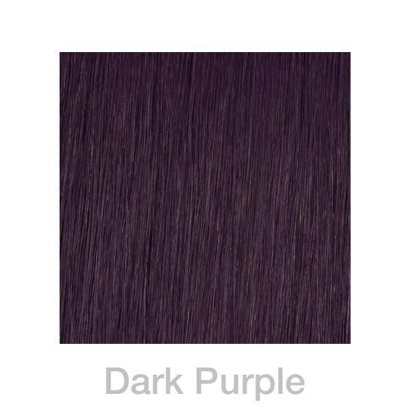 balmain fill-in extensions straight fantasy 45 cm dark purple viola scuro