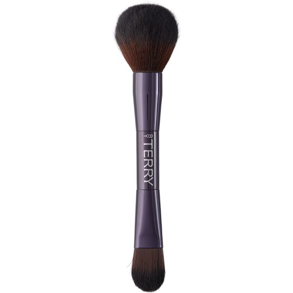 by terry tool expert dual ended face brush pennello per cipria e fondotinta