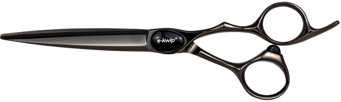 e-kwip+ e-kwip + Forbici per capelli in titanio Primus 5,5"" black nero