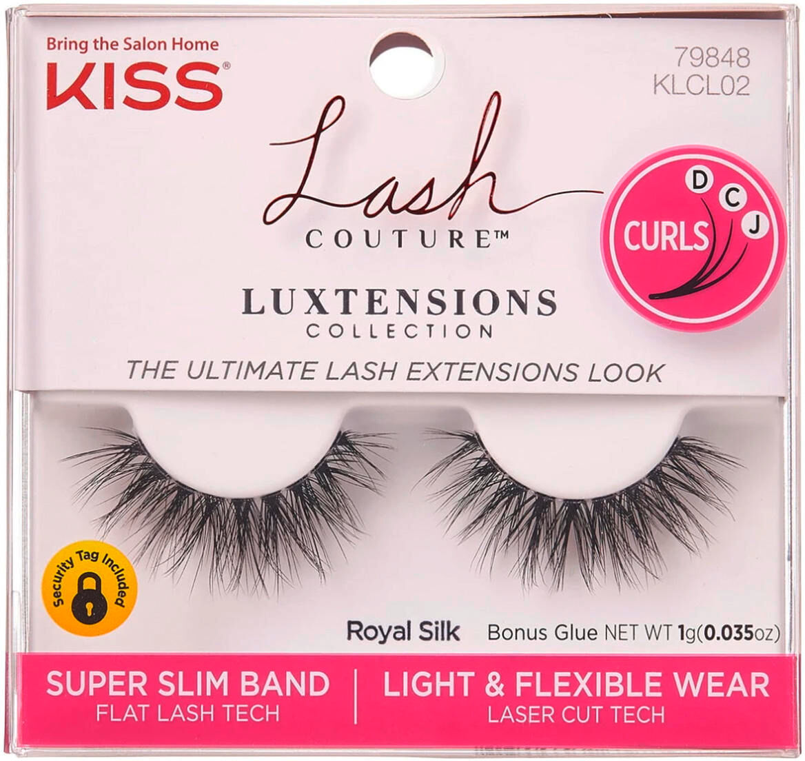 KISS Lash Couture LuXtension Collection Royal Silk