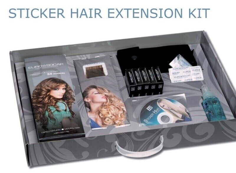EUROSOCAP Sticker Hair Extension Kit