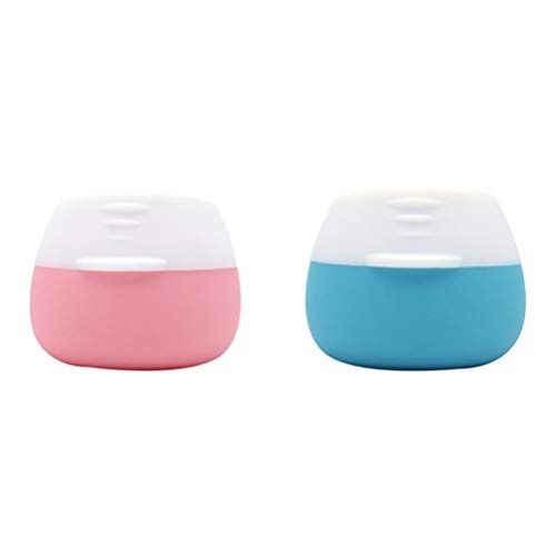 LALAFINA 2 Stuks Cosmetische Fles Crème Cosmetische Potten Hervulbare Cosmetische Containers Opbergpotten Voor Reis Hervulbare Crèmecontainers Make-up Pot Mini Container Tank Reizen