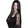 Ciao 31457 Morticia Addams zwarte pruik