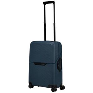 Samsonite Magnum Eco Hard Kabin Koffert 55 Cm 4 Hjul  Navy