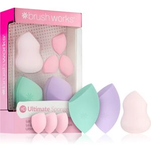 Brushworks Assorted Complexion makeup sponge