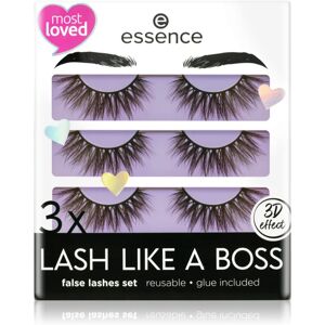 essence Lash Like a Boss false eyelashes 02 Limitless(economy pack)