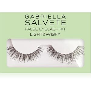 Gabriella Salvete False Eyelash Kit Light & Wispy false eyelashes with glue 1 pc