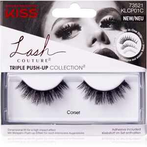 Kiss Lash Couture Triple Push-Up false eyelashes Corset 2 pc