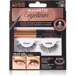 Kiss Magnetic Eyeliner & Eyelash Kit magnetic lashes 07 Charm 5 g