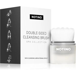 Notino Spa Collection Double-sided cleansing brush skin cleansing brush Grey