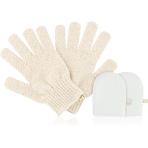 So Eco Exfoliating Gloves and Facial Buffing Pads set (for the bath)