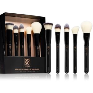 SOSU Cosmetics Premium Brushes The Face Collection brush set for the perfect look 5 pc