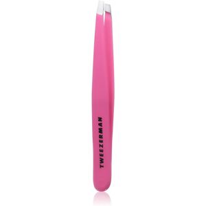 Tweezerman Studio Collection slanted tweezers Pink 1 pc