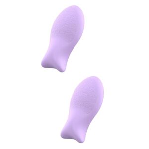 Beaupretty 2pcs Makeup Puff Home Cosmetic Puff Cute Powder Puff Make up Sponges Washable Cosmetic Puff Powder Puff for Woman Cushion Puff Wet Dry Sponges The Face Silica Gel Loose Powder Puff