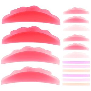 POPETPOP 8 Pairs Eyelash Silicone Gasket Silicone Eyelash Perming Curler Eyelash Perm Silicone Pads Eyelashes Makeup Eyelash Lift Tools Eyelash Lifting Pads Cosmetic Silica Gel Hair Iron