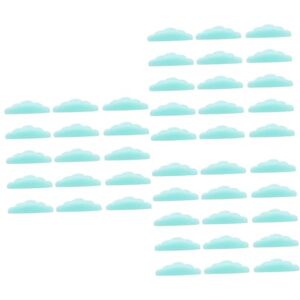 Ipetboom 45 Pairs Eyelash Lifting Pad Eyelash Lift Tool Under Eye Pads for Lash Eyelash Perm Reusable Eyelash Lift Pad Eyelash Curler Silicone Patch Silicone Gasket Silica Gel Curly