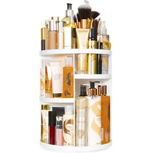 Rio Makeup, Cosmetic & Brush 360° Rotating Carousel Organiser