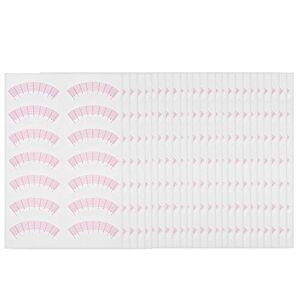 Bagima Eyelash Extension Face Practice Lash Style Guide 22×14×2 175 Pairs Eyelash Extension Sticker Eye Positioning Tips Sticker Lash Mapping Stickers