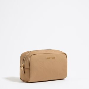 BIMBA Y LOLA Medium tan nylon make-up case TAN UN adult