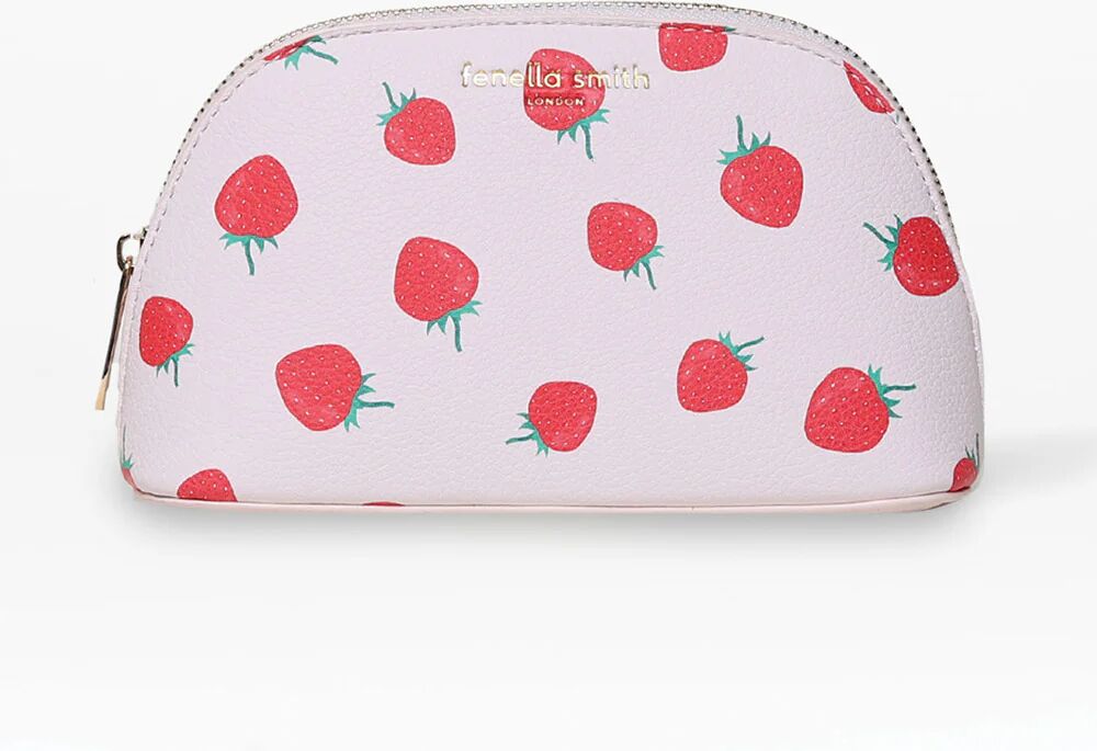 Fenella Smith Recycled Strawberry Oyster Cosmetic Case Female