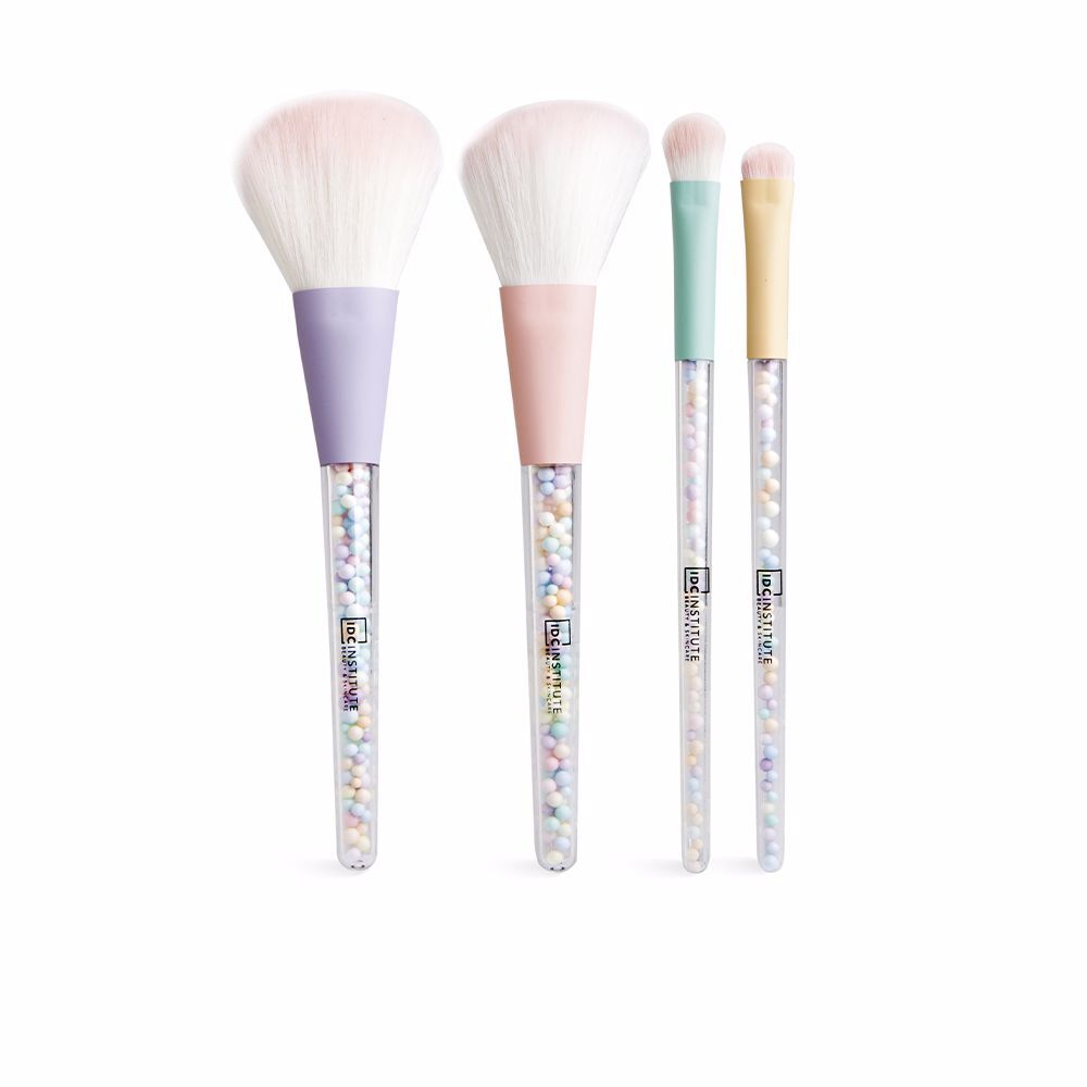 Photos - Makeup Brush / Sponge Idc Institute Candy Makeup Brushes set 4 pz