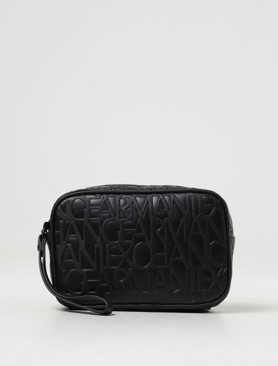 Cosmetic Case ARMANI EXCHANGE Men colour Black - Size: OS - male