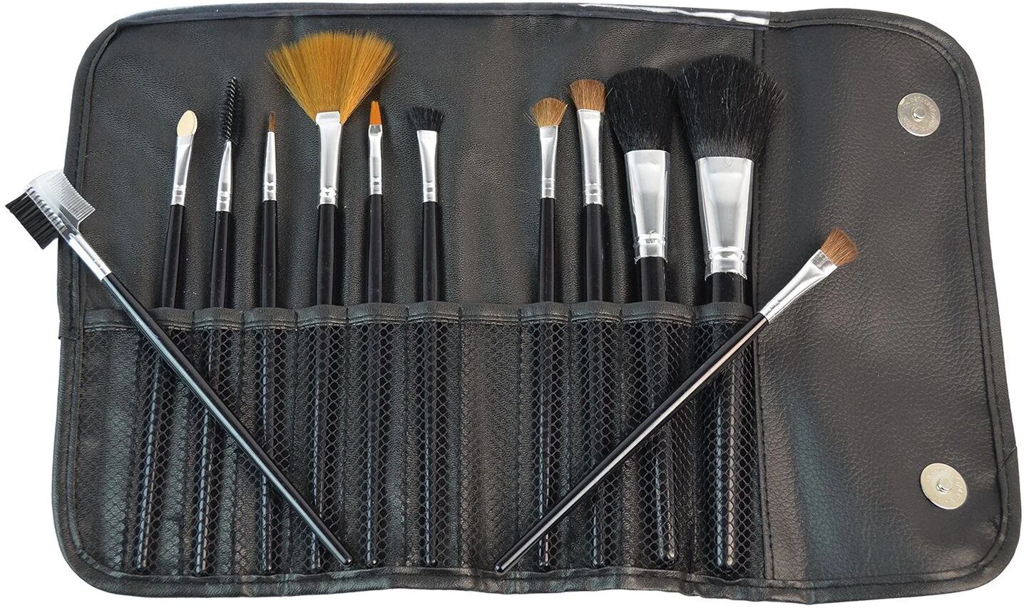 DailySale 12-Pack: Premium Makeup Brush Set for Blending Blush Concealer Eye Shadow