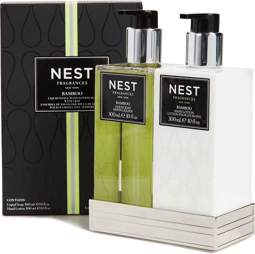 Nest Fragrance Bamboo Scent Soap & Lotion Set Bamboo One Size  Bamboo  size:One Size