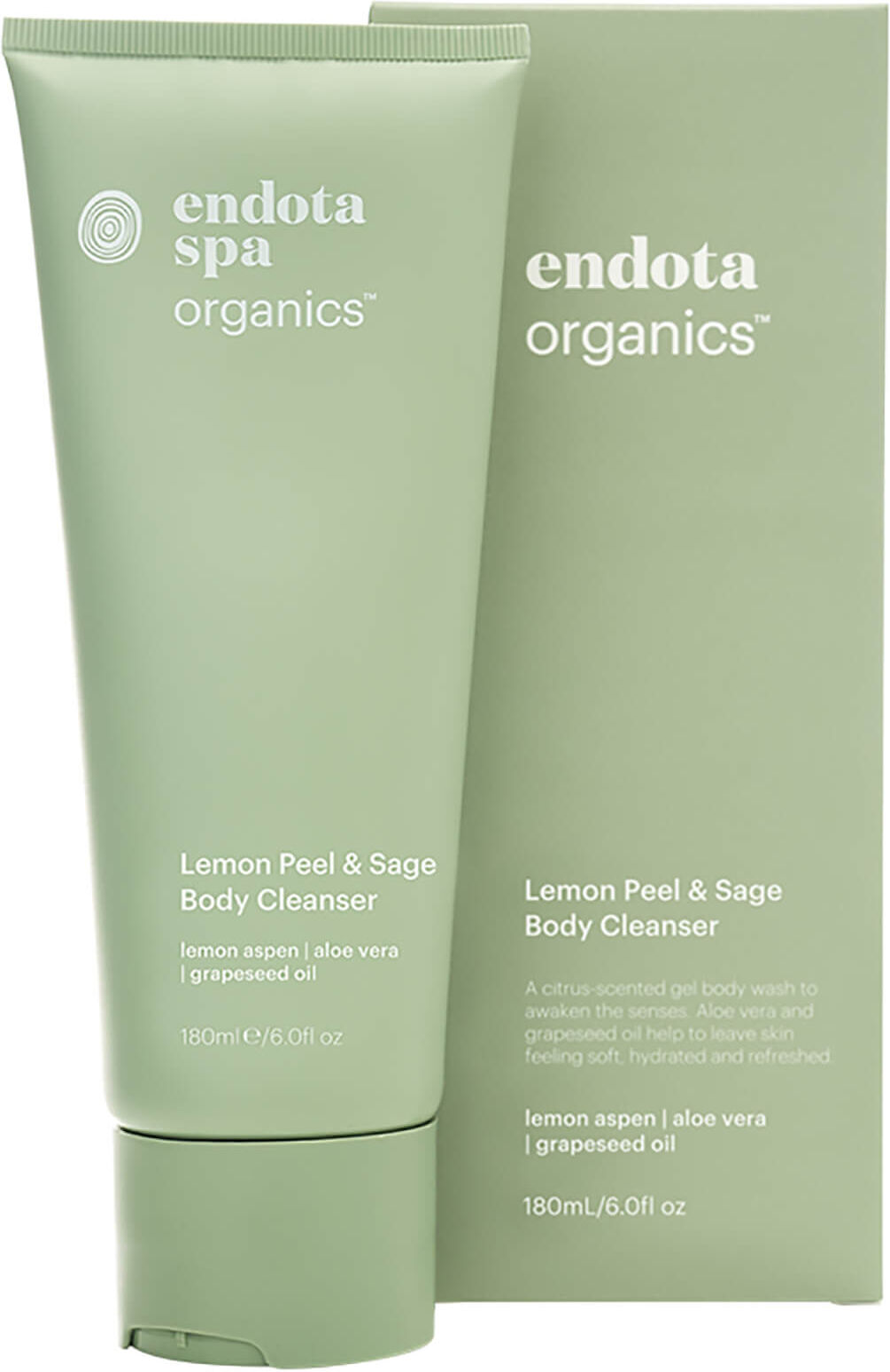 Endota Spa Lemon Peel & Sage Body Cleanser 180ml