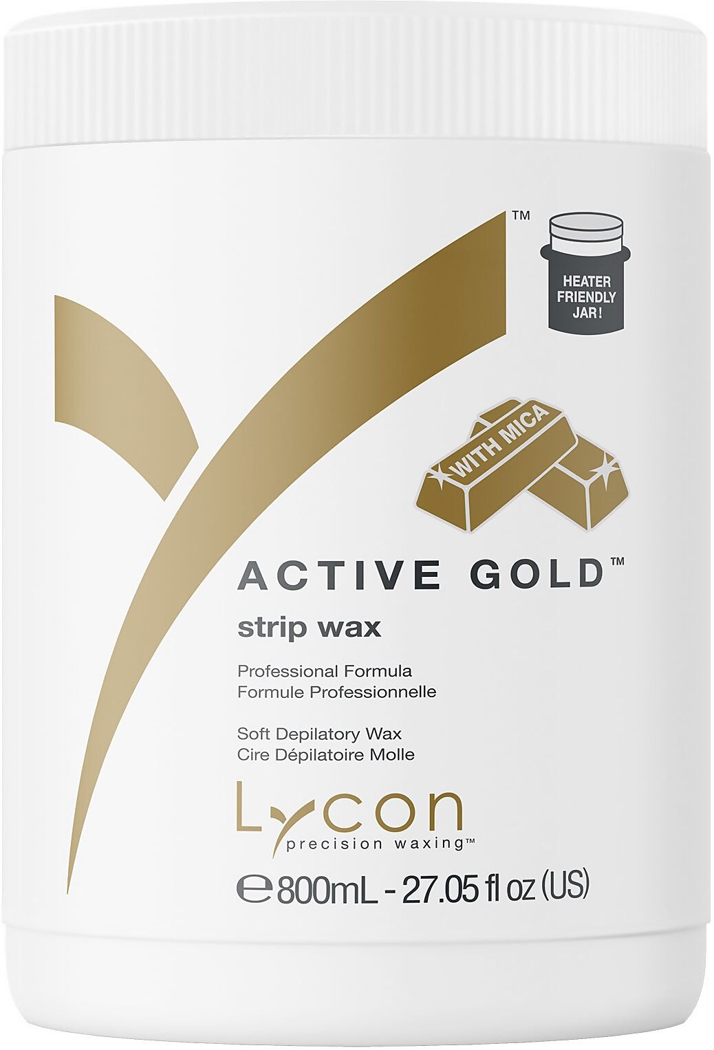 Lycon Active Gold Strip Wax 800ml