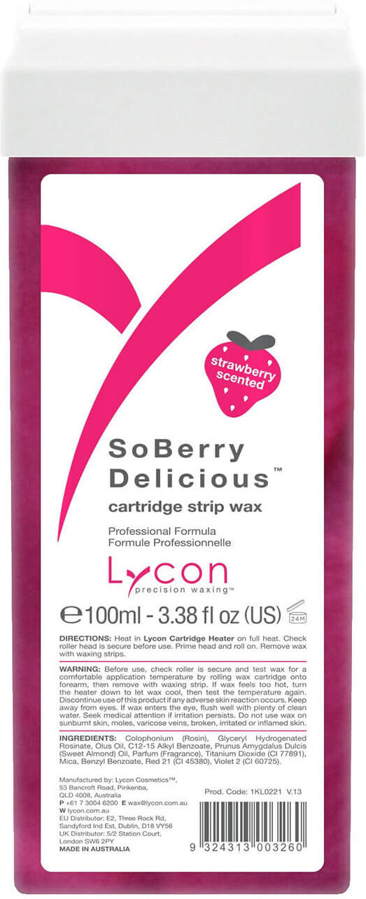 Lycon Soberry Delicious Cartridge Strip Wax 100ml