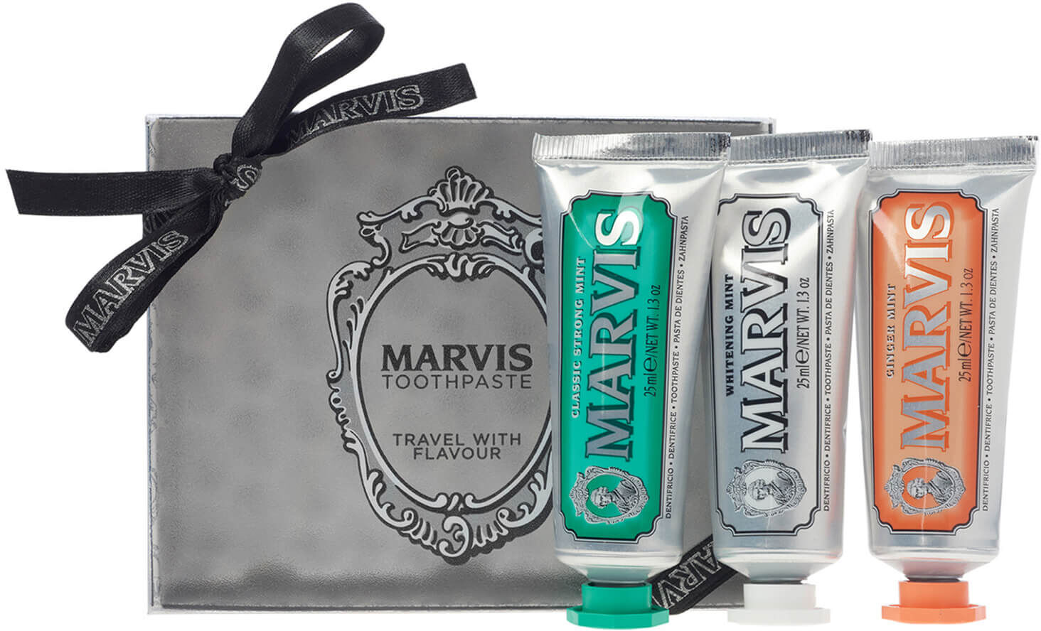 Marvis Travel Flavour Toothpaste Trio 3 x 25ml