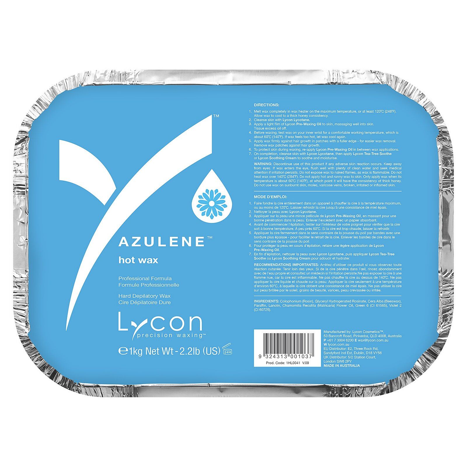 Lycon Azulene Hot Wax 1kg