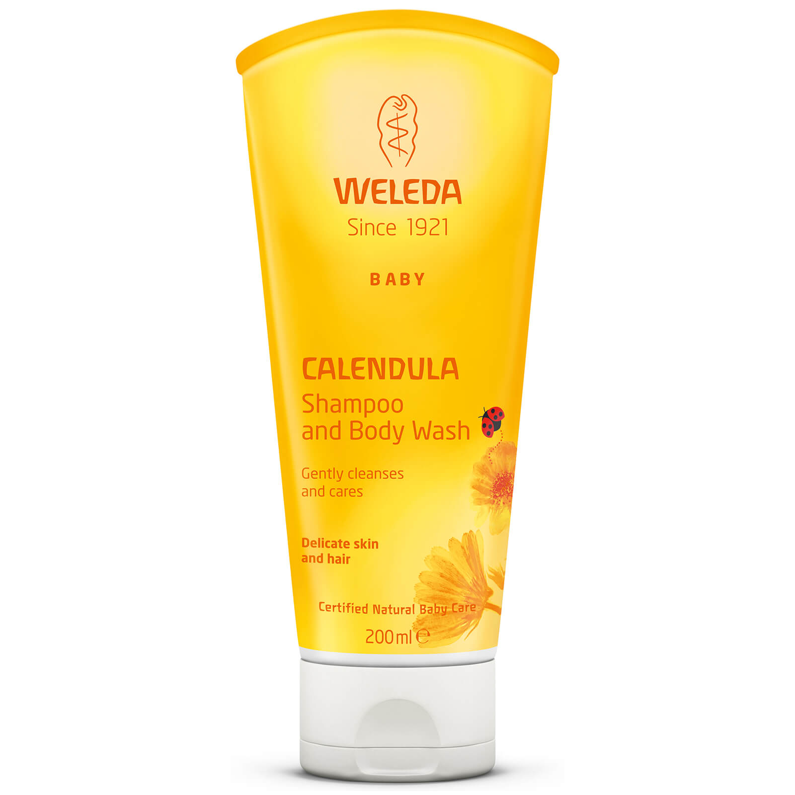 Weleda Calendula Shampoo and Body Wash 200ml