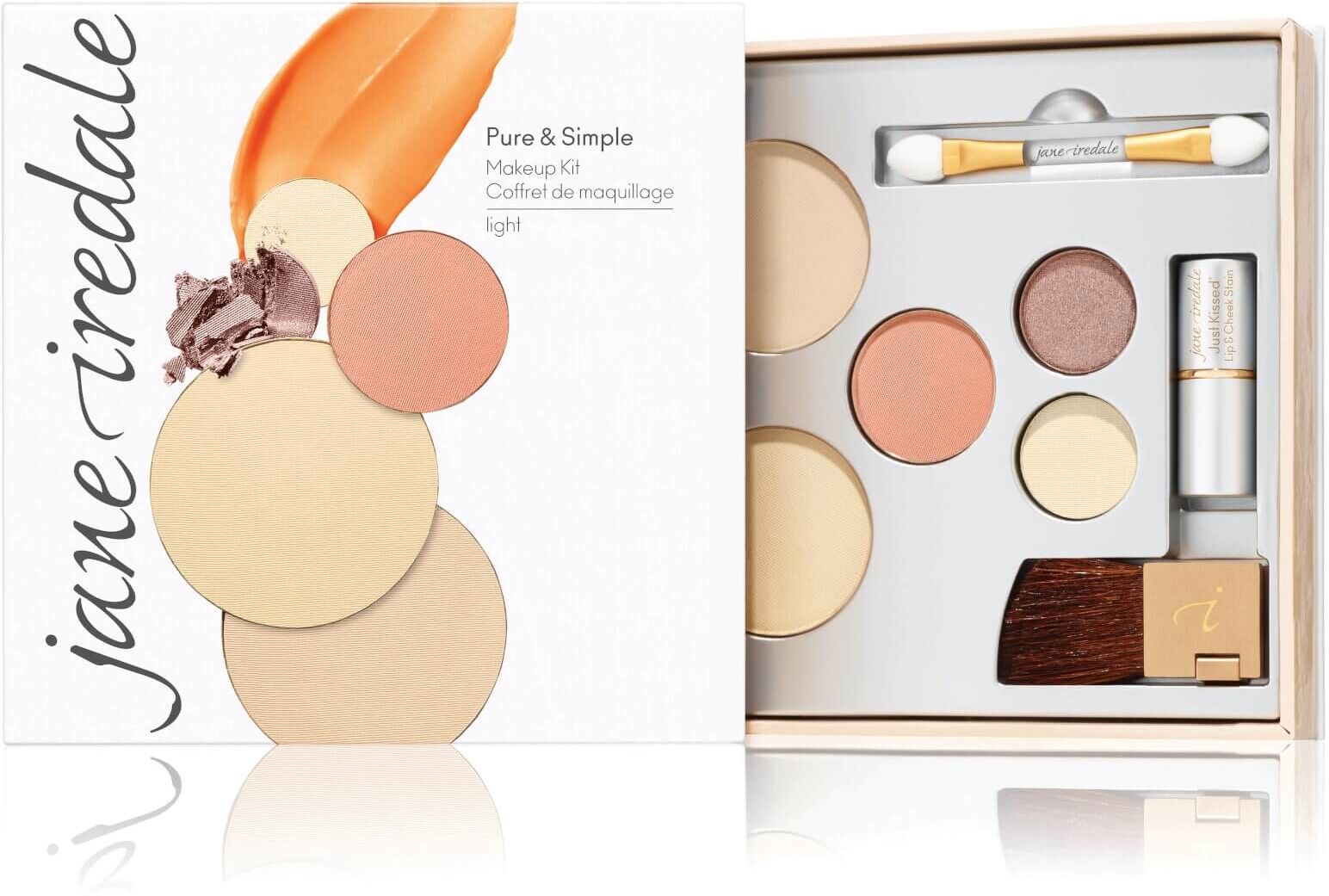 jane iredale Pure and Simple Makeup Kit (Various Shades) - Light