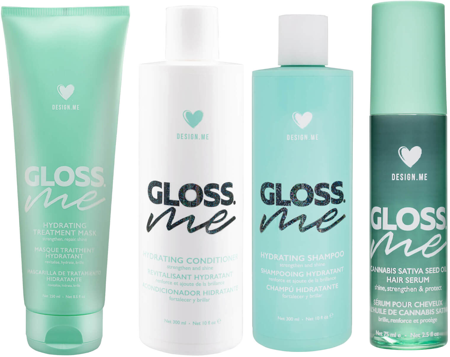 Design.ME Glossy Hydrated Hair Set