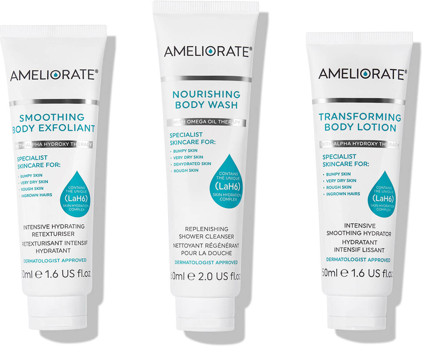 AMELIORATE 3 Steps to Smooth Skin