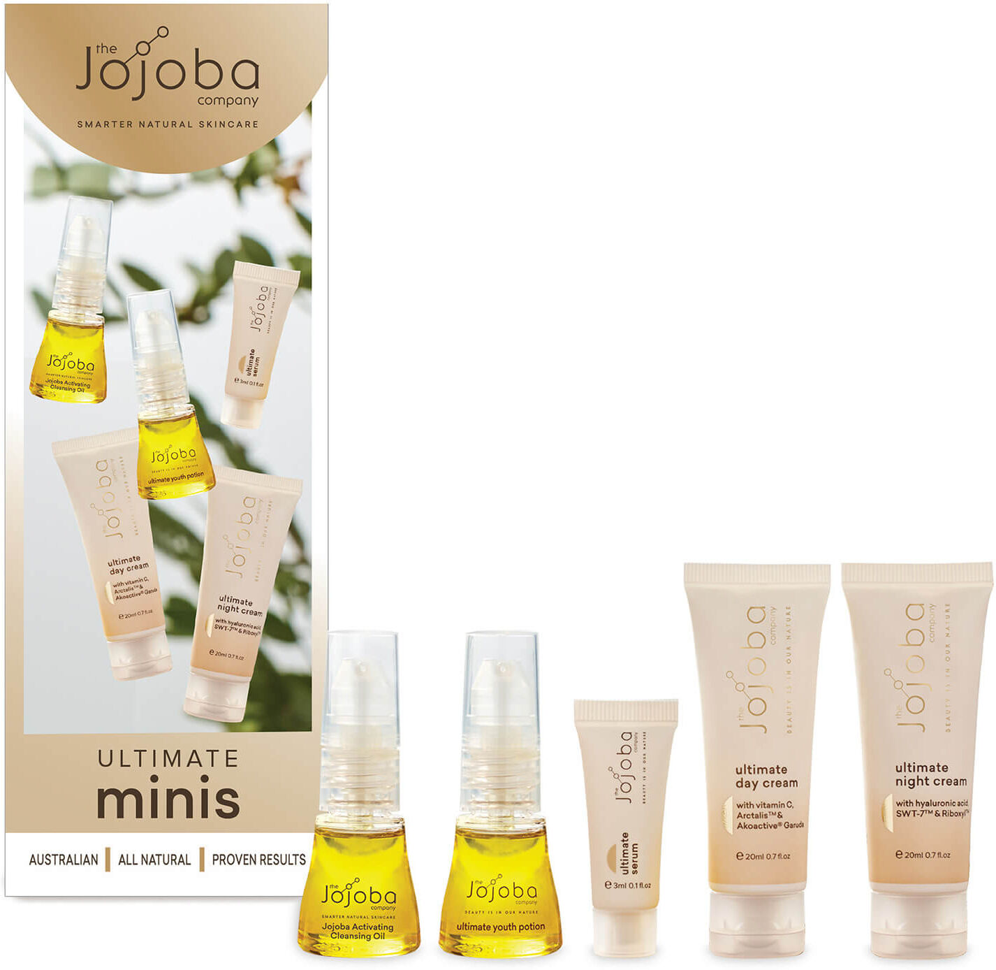 The Jojoba Company Ultimate Mini's Set (Worth $73.00)