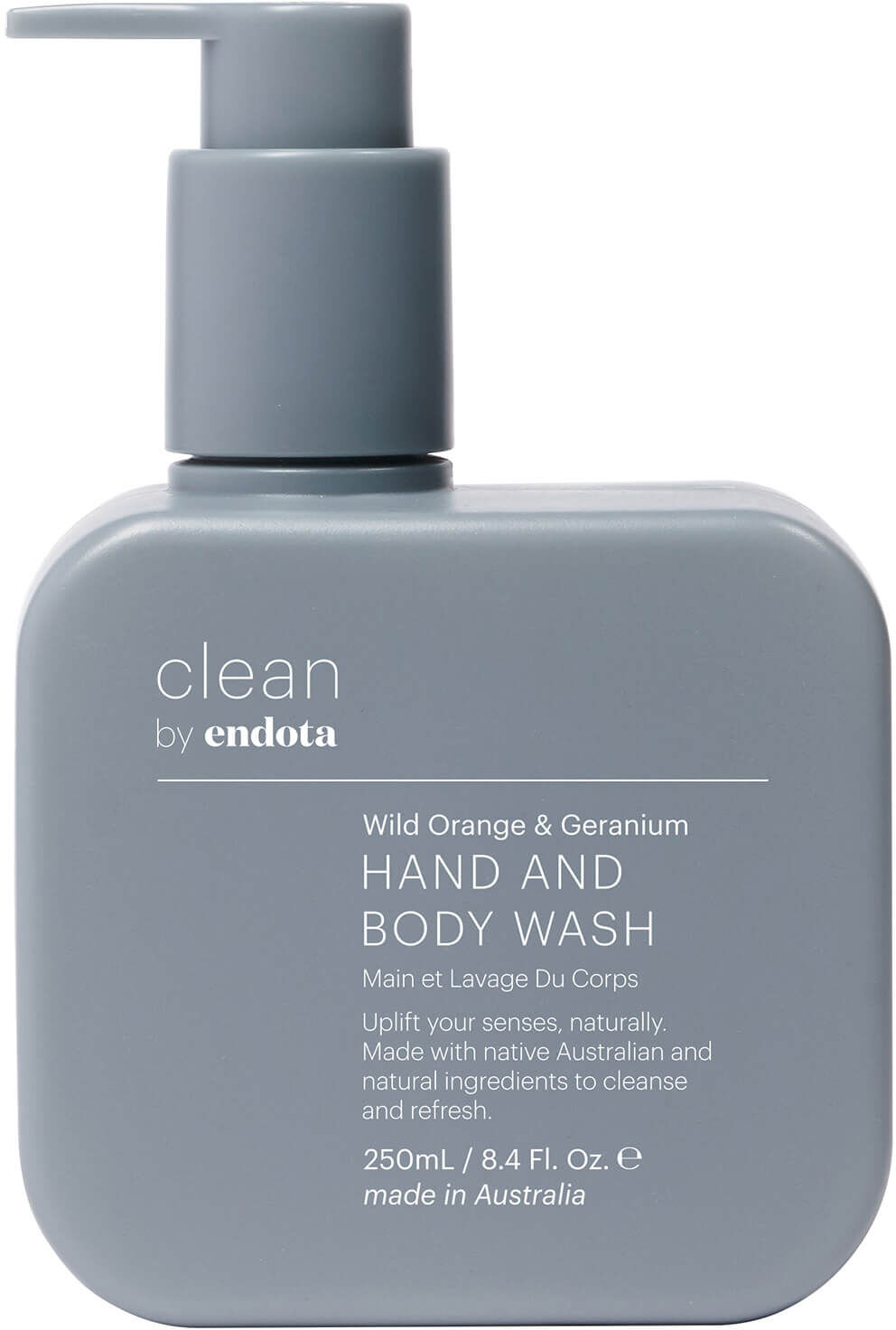 endota spa Wild Orange and Geranium Hand and Body Wash 250ml