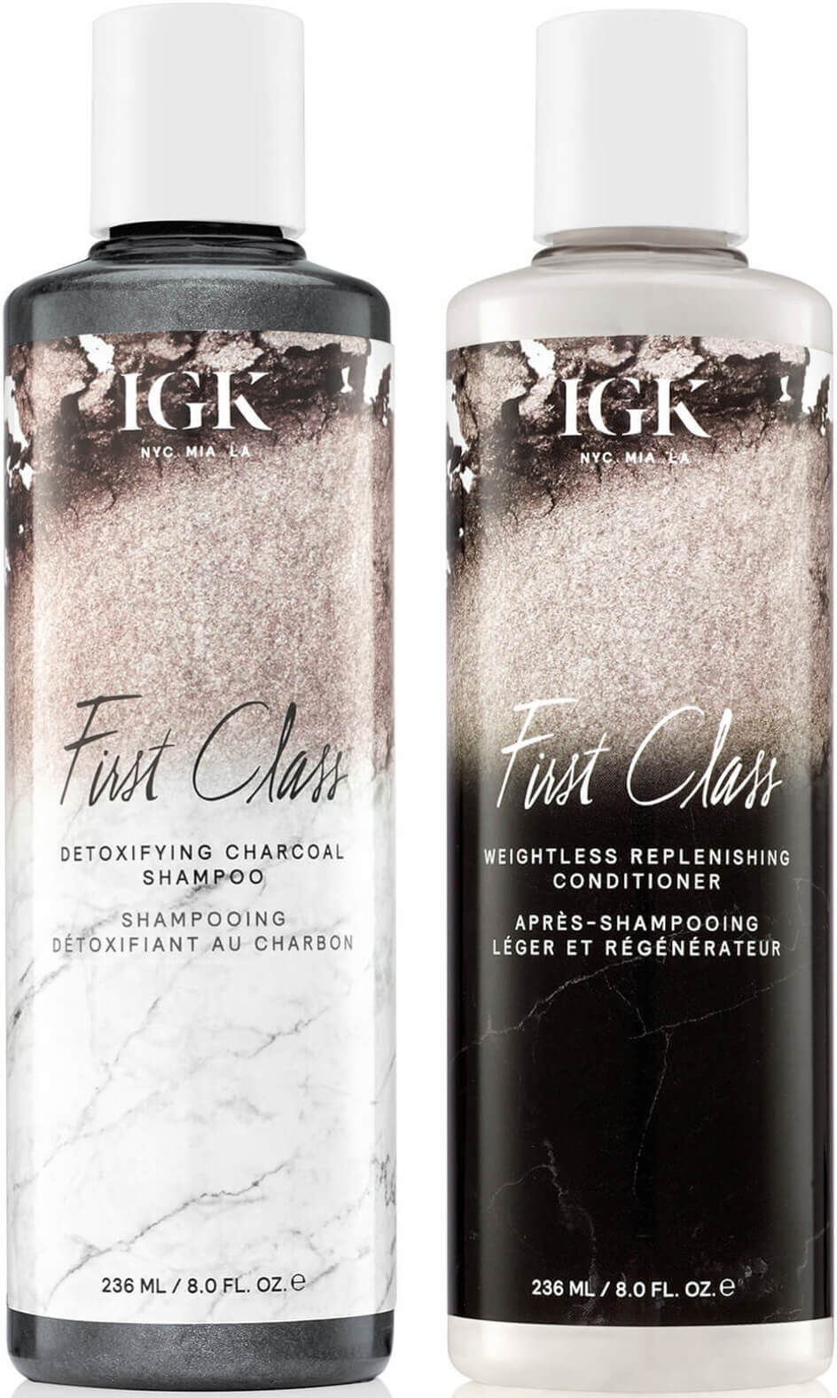 IGK First Class Detoxifying Shampoo and Conditioner Bundle