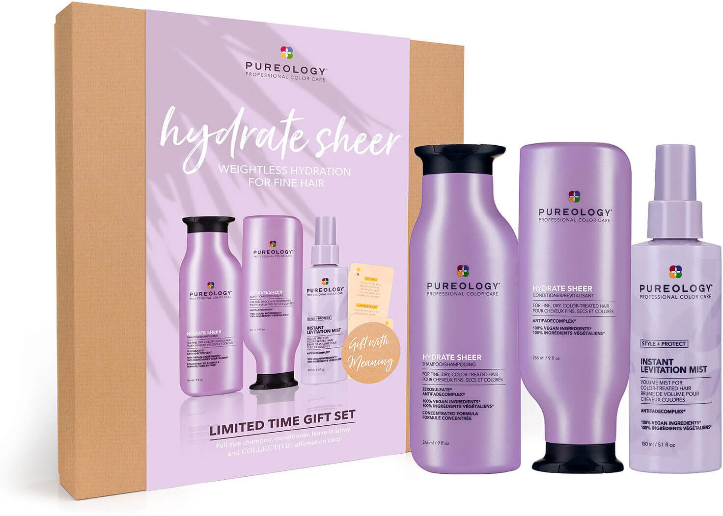 Pureology Hydrate Sheer Trio