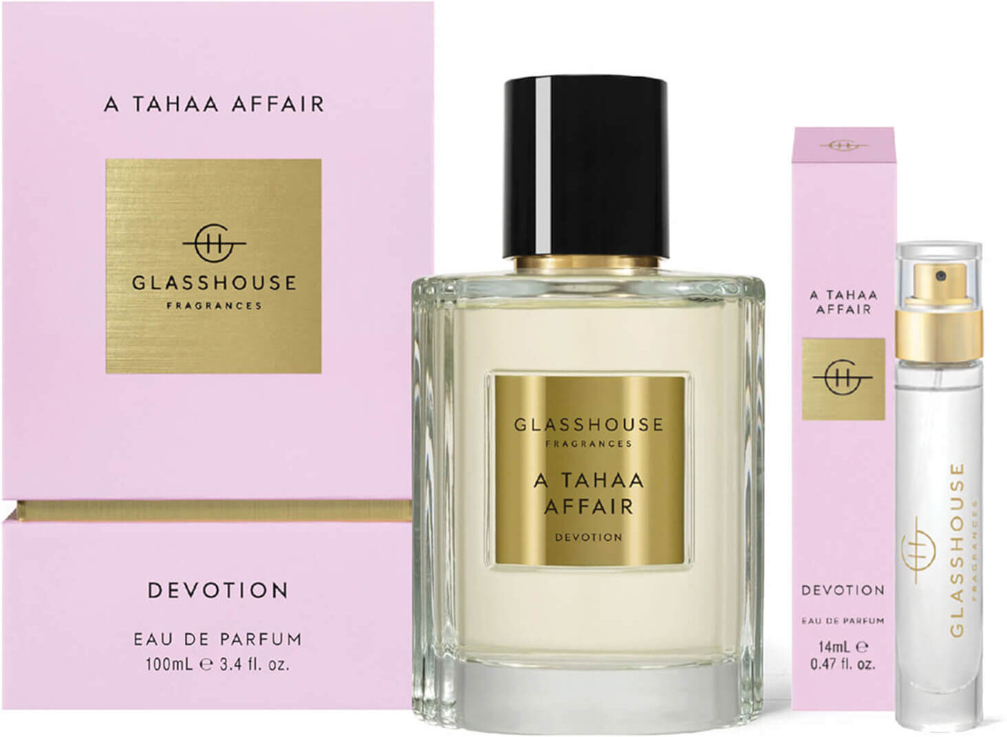 Glasshouse Fragrances Glasshouse A Tahha Affair Devotion Eau de Parfum Travel Set