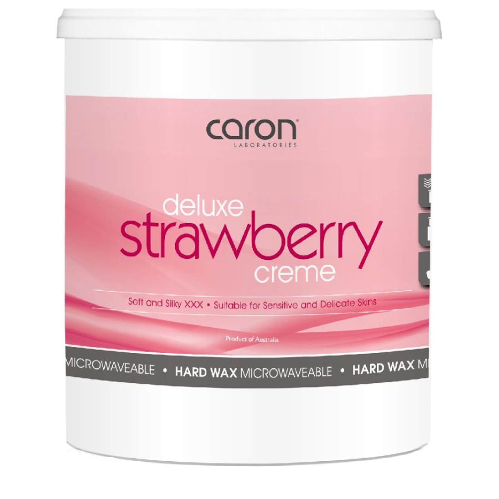 Caron Strawberry Creme Microwaveable Hard Wax 800g